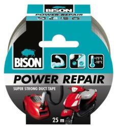 Bison Bandă adezivă texturată Power Repair, gri, 50mmx25m, Bison (490005) - bricolaj-mag