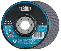 TYROLIT Disc abraziv 2in1 125mm A36Q, Tyrolit (908227) - bricolaj-mag Disc de taiere