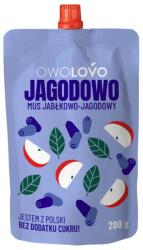 OWOLOVO 100% gyümölcspüré alma-kékáfonya 200ml