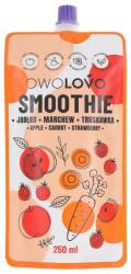 OWOLOVO 100% smoothie alma-sárgarépa-eper 250ml