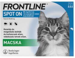 Frontline Spot on 50 mg/0, 5 ml rácsepegtető oldat macskáknak 3x