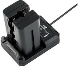 JJC DCH-NPF USB Dual töltő Sony NP-F550/F750/F970-hez