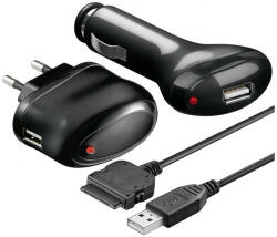  Goobay usb hálózati és autós töltő szett mobil