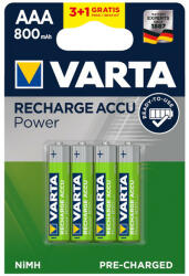 VARTA akkumulátor Ready2Use 56703 800 mAh (AAA 4b)
