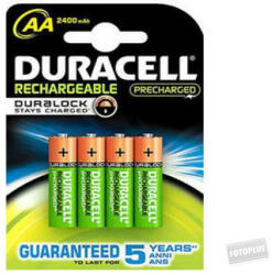 Duracell Stay Charged AA akku 2500 mAh 4db-os csomag