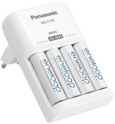 Panasonic Panasonic Eneloop Basic Töltő + 4db Aa 1900mah (k-kj51mcc40e)