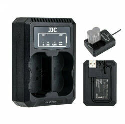 JJC DCH-NPW235 USB dual akkutöltő