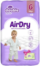 Violeta Double Care Air Dry nadrágpelenka 6, 16+ kg, 48 db +( 40 db ajándék nedves toalettpapír)