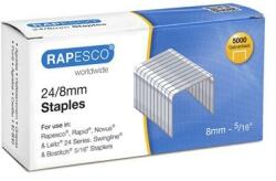 Rapesco Tűzőkapocs, 24/8, horganyzott, RAPESCO, 5000db/doboz (S24807Z3)