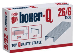 Boxer Tűzőkapocs, 26/6, BOXER, 1000db/doboz (7330060000) - nyomtassingyen