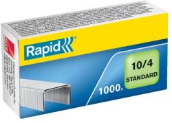 Rapid Tűzőkapocs, No. 10, horganyzott, RAPID "Standard", 1000db/doboz (24862900)