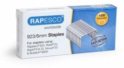 Rapesco Tűzőkapocs, erős, 923/6, horganyzott, RAPESCO, 1000db/doboz (1235)