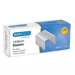 Rapesco Tűzőkapocs, 13/8, horganyzott, RAPESCO, 5000db/doboz (S13080Z3)