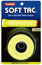 Tourna Overgrip Tourna Soft Tac 3P - yellow