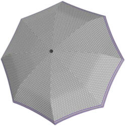 Derby Hit Lang 77265PS szürke lila hosszú nyelű esernyő