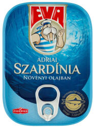  Eva szardínia növényi olajban - 100g