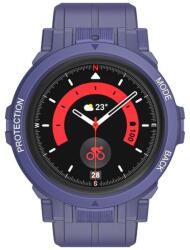 Samsung Galaxy Watch 4/5/5 Pro Védőtok szíjjal Samsung 4/5/5 Pro okosórához, Méret 40 mm, Szín Kék