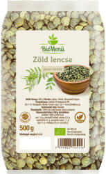 BioMenü BIO ZÖLD LENCSE 500 g - biomenu