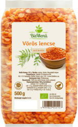 BioMenü BIO VÖRÖS LENCSE 500 g - biomenu
