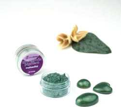  Gyöngyház hatású mica pigment por - mohazöld, 45g