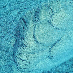  Gyöngyház hatású mica pigment por - aranyhajnal kék, 45g