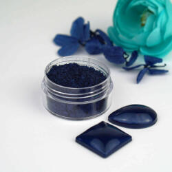  Gyöngyház hatású mica pigment por - éjkék, 45g