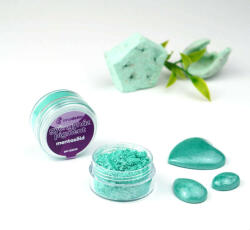  Gyöngyház hatású mica pigment por - mentazöld, 10g