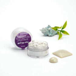  Gyöngyház hatású mica pigment por - gyöngy zöld, 3g