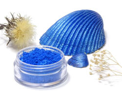  Gyöngyház hatású mica pigment por - királykék, 45g