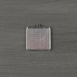  Fém medál alap - négyzet