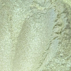  Gyöngyház hatású mica pigment por - gyöngy zöld, 250g