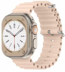 Curea pentru Apple Watch 1/2/3/4/5/6/7/8/SE/SE 2 (38/40/41mm) - Techsuit Watchband (W038) - Pink