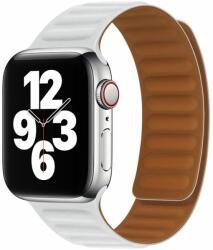  Curea pentru Apple Watch 1/2/3/4/5/6/7/8/SE/SE 2 (38/40/41mm) - Techsuit Watchband (W035) - White