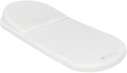 KikkaBoo Матрак+възглавница за кош за новородено 80/35 cm Airknit White (31107010016) - salemax