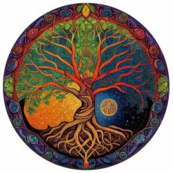 Woodbest Az élet fája - különleges fa kirakó 200db /30cm x 30cm/