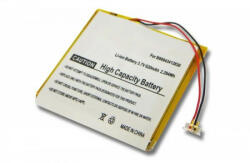 Utángyártott Samsung B98843412830 helyettesítő MP3-lejátszó akkumulátor (Li-Ion, 620mAh / 2.29Wh, 3.7V) - Utángyártott