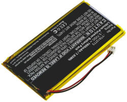 Utángyártott xDuoo YT613773 helyettesítő MP3-lejátszó akkumulátor (Li-Polymer, 1900mAh / 7.03Wh, 3.7V) - Utángyártott