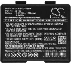 Utángyártott AEG / Bosch B169 helyettesítő rádió akkumulátor (NiMh, 1200mAh / 8.64Wh, 7.2V) - Utángyártott