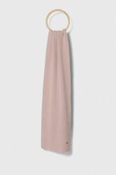 Calvin Klein sál gyapjú keverékből rózsaszín, sima - rózsaszín Univerzális méret - answear - 17 990 Ft