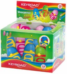 Keyroad Duo Sharpy 1 Lyukú Tartályos Fedeles Hegyező (KR971606)