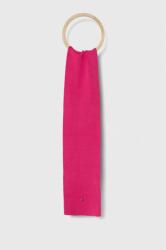 Tommy Hilfiger gyerek sál rózsaszín, sima - rózsaszín Univerzális méret - answear - 12 190 Ft