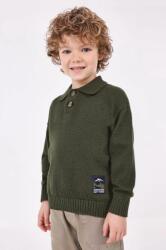 MAYORAL gyerek gyapjúkeverékből készült pulóver zöld, könnyű - zöld 110