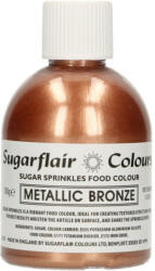 Sugarflair ehető csillámpor cukorból, bronz, 100g