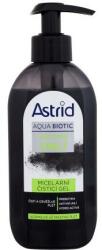 Astrid Aqua Biotic Active Charcoal Micellar Cleansing Gel gel demachiant 200 ml pentru femei