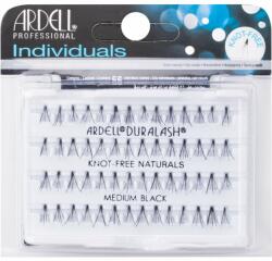Ardell Individuals pachet cu gene fără noduri autoadezive Medium Black 56 buc