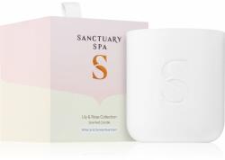Sanctuary Spa Lily & Rose lumânare parfumată 260 g
