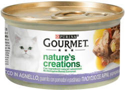 Gourmet 24x85g Gourmet Nature's Creations bárány & paradicsom nedves macskatáp