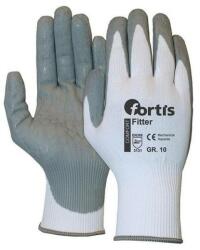 Fortis Manusi textile, albe/gri, marime 11, Fortis (4317784750103) - bricolaj-mag