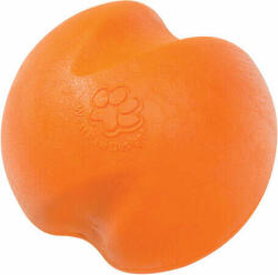 West Paw Jive - Össze-vissza pattogó labda (L | Narancs | 8 cm) (244237)