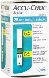 Accu-Chek AccuChek Active vércukorszintmérő csík 25x